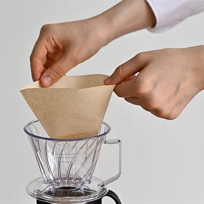 【ハリオ】ペガサス コーヒーペーパーフィルター みさらし 2-4杯用 PEF-02-100M